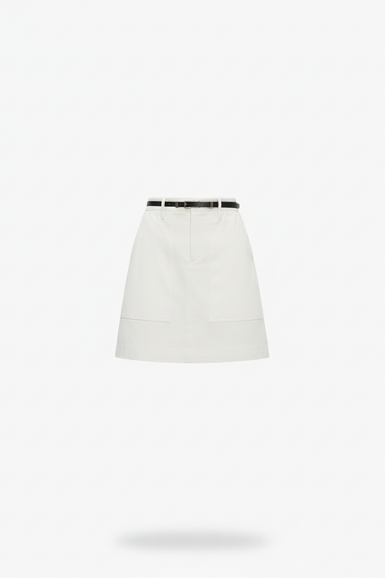 Jupe Blanche Trapèze