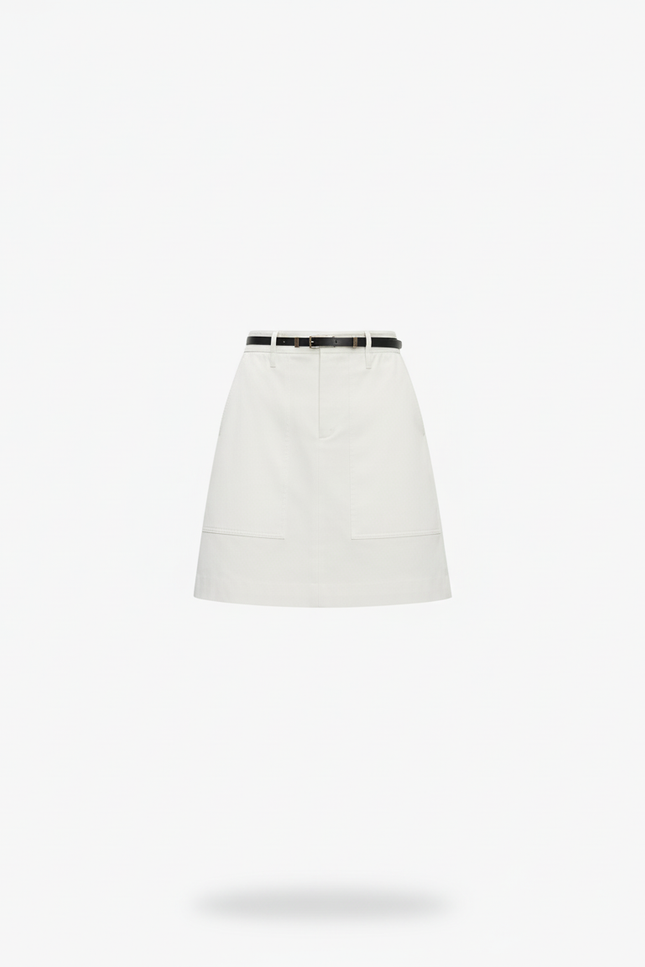 Jupe Blanche Trapèze