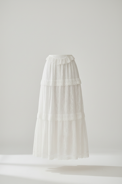 Jupe Blanche Froufrou