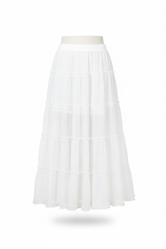 Jupes Longue Blanche