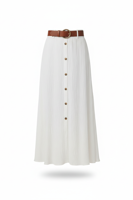 Jupe Longue Blanche Xxs